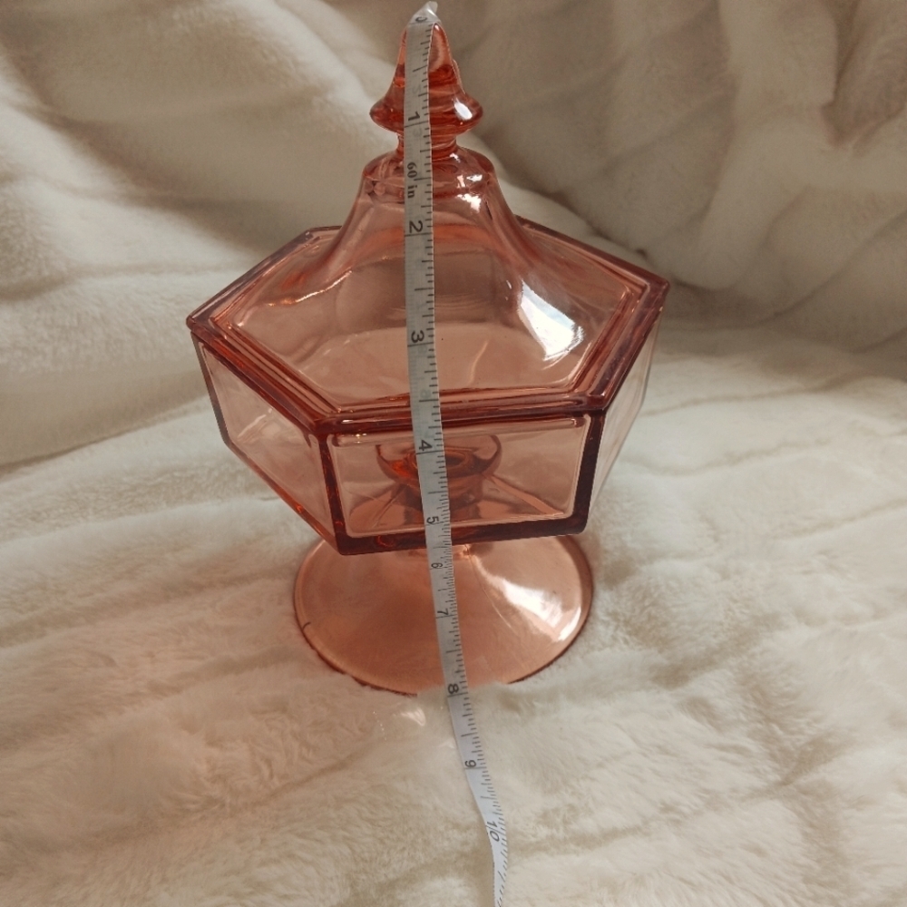 Glass compote 8' Pedestal